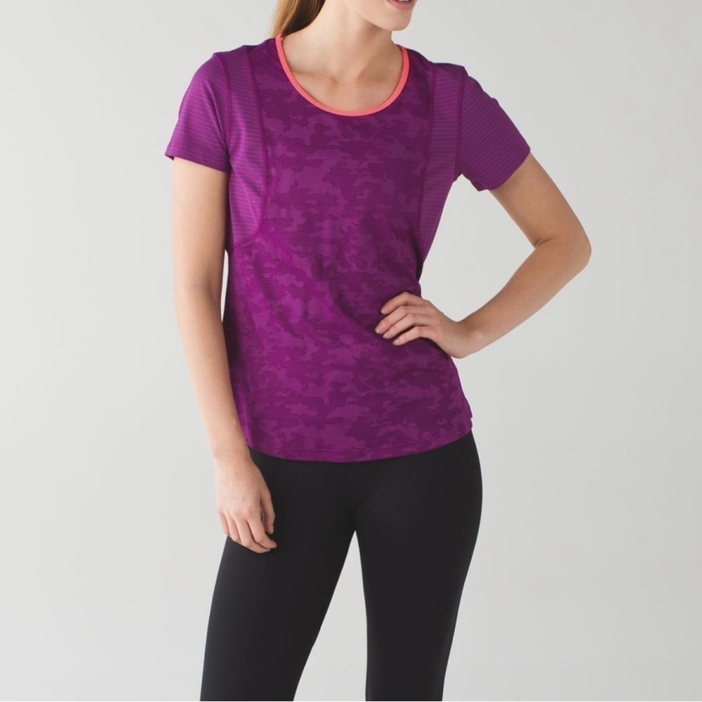 Lululemon Run For Days Womens Short Sleeve Active Outdoor Shirt - Picture 2 of 9